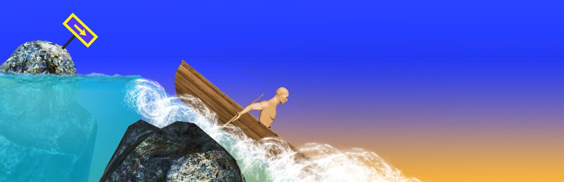 Foto do jogo Let me Paddle : Difficult Boat Paddling Game