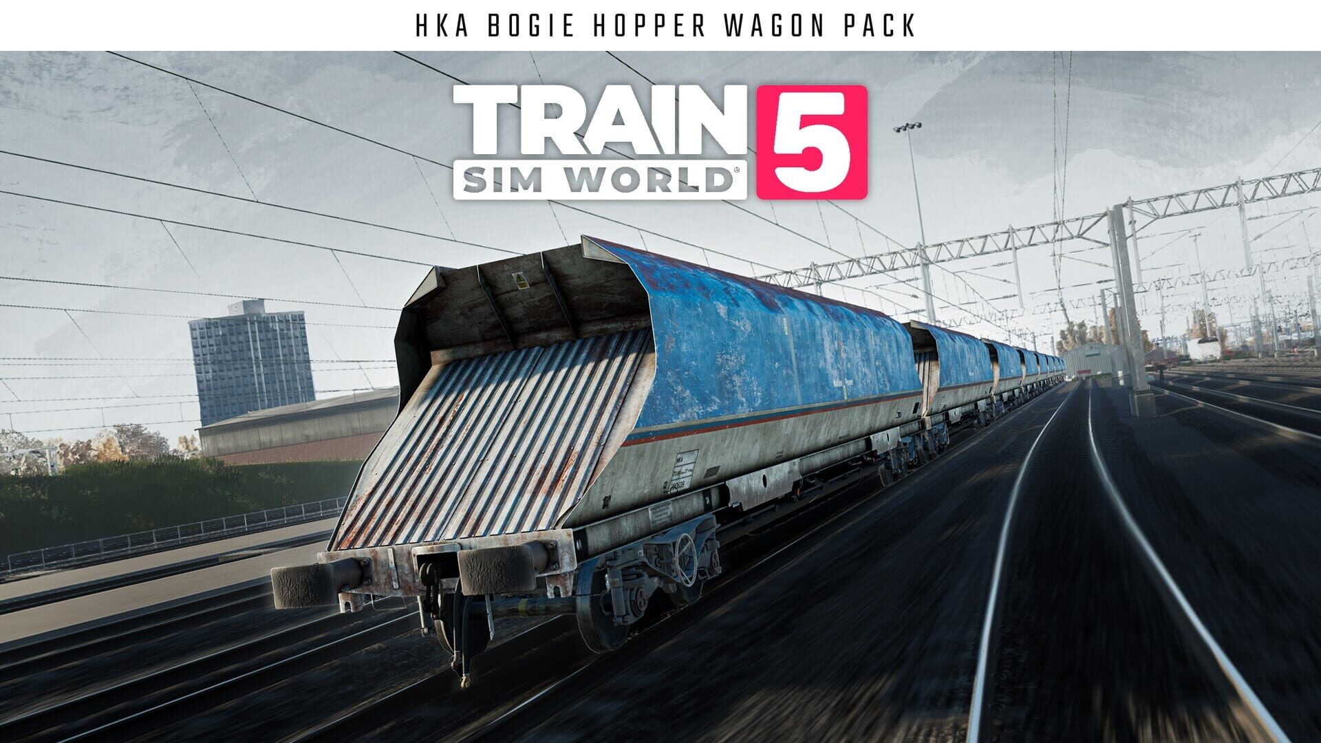Foto do jogo Train Sim World 5: HKA Bogie Hopper Wagon Pack