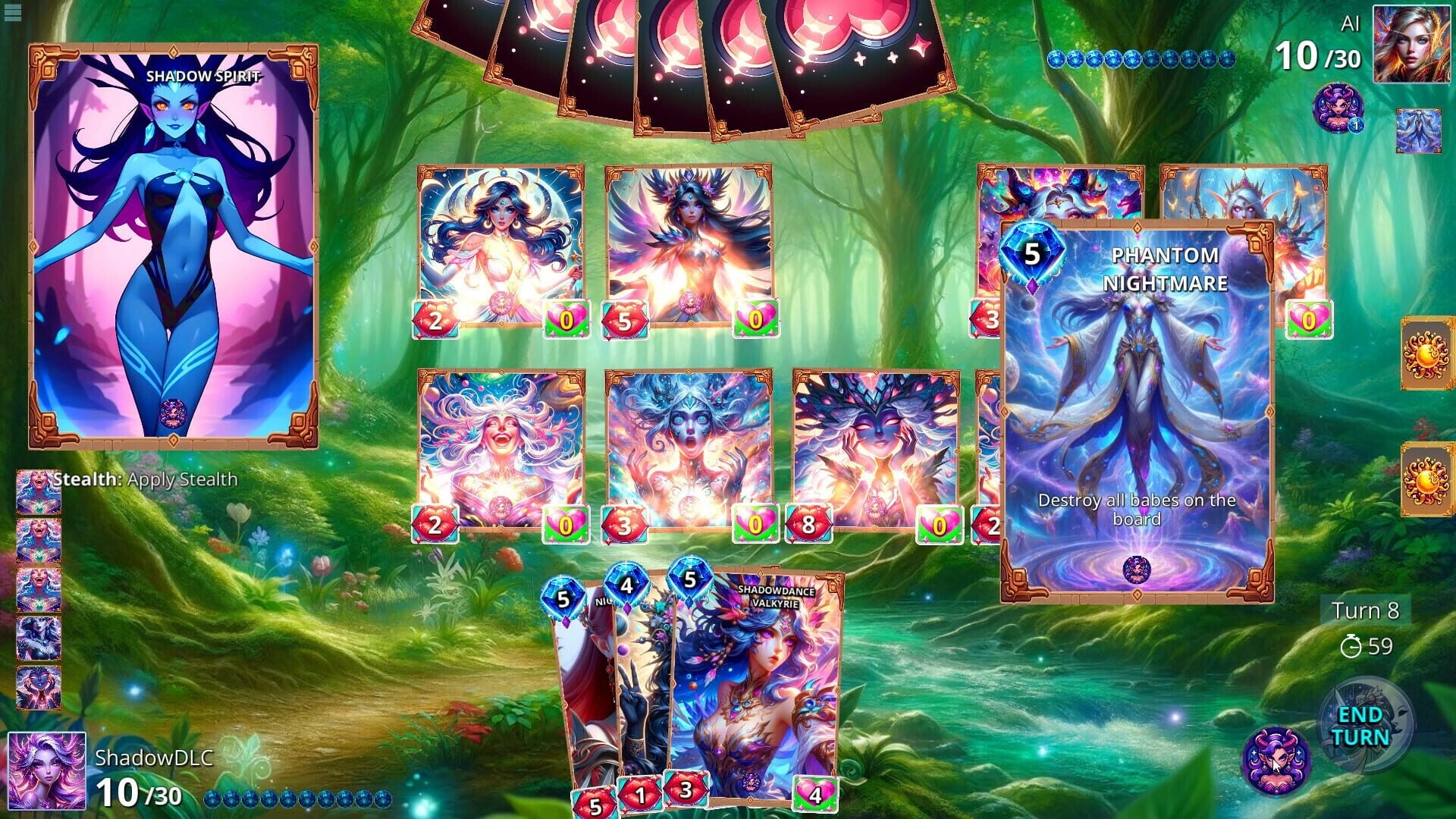 Foto do jogo Battle Babes: Lust, Space & Shadow