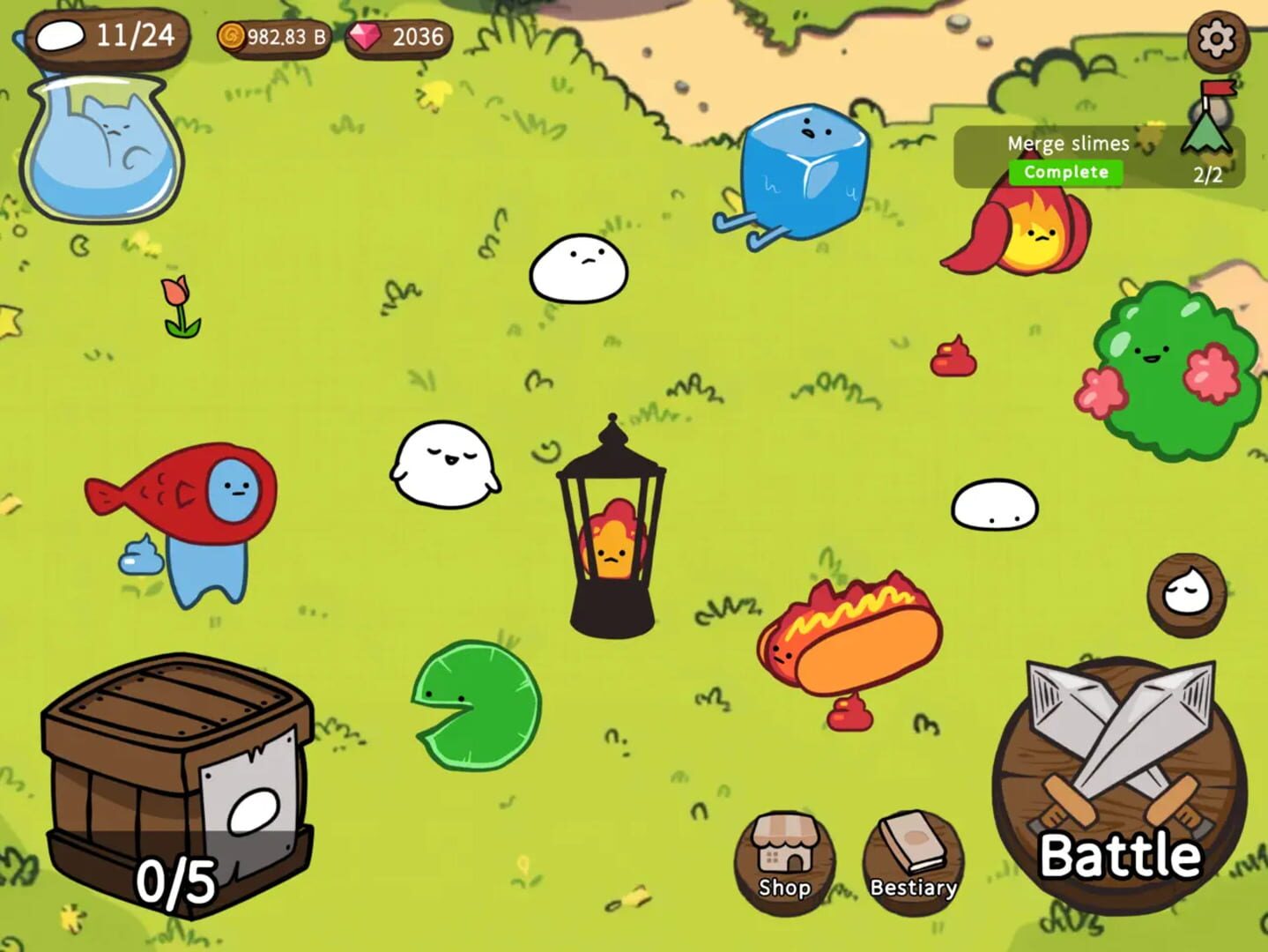 Foto do jogo Slime Evolution 2