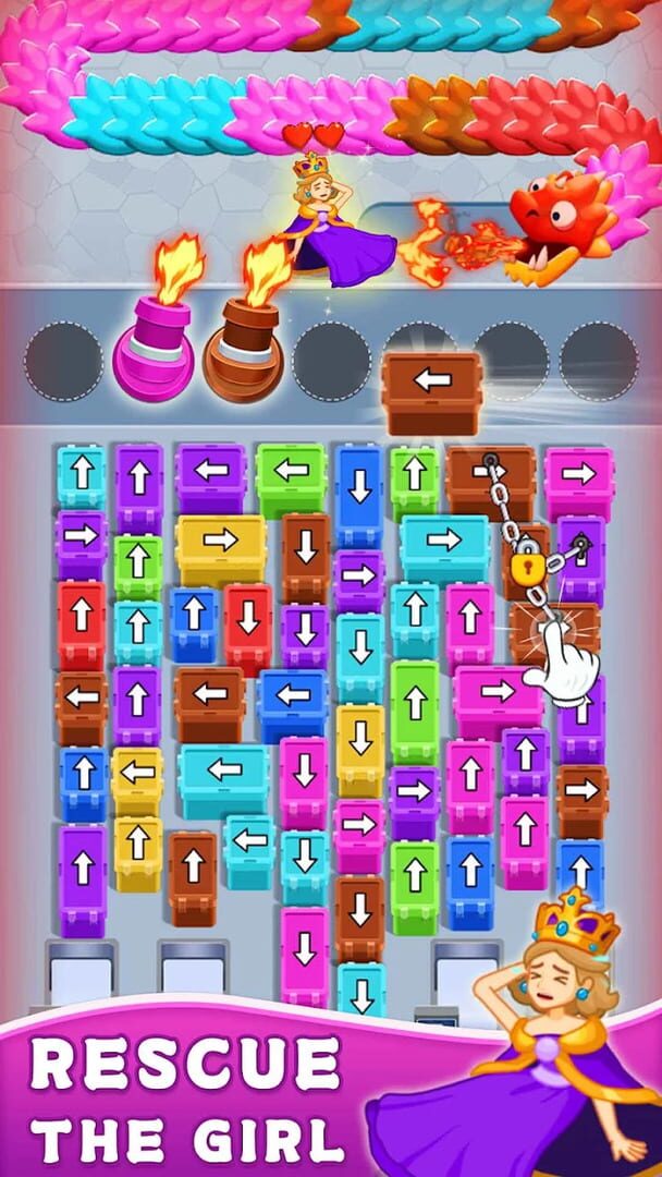 Foto do jogo Girl Rescue: Dragon Out!