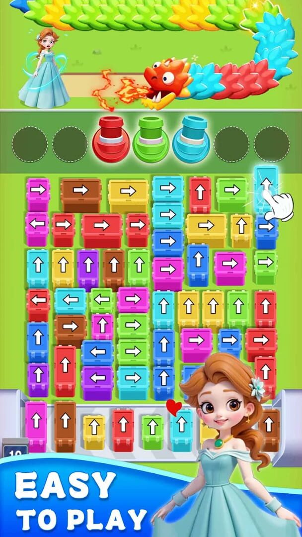 Foto do jogo Girl Rescue: Dragon Out!