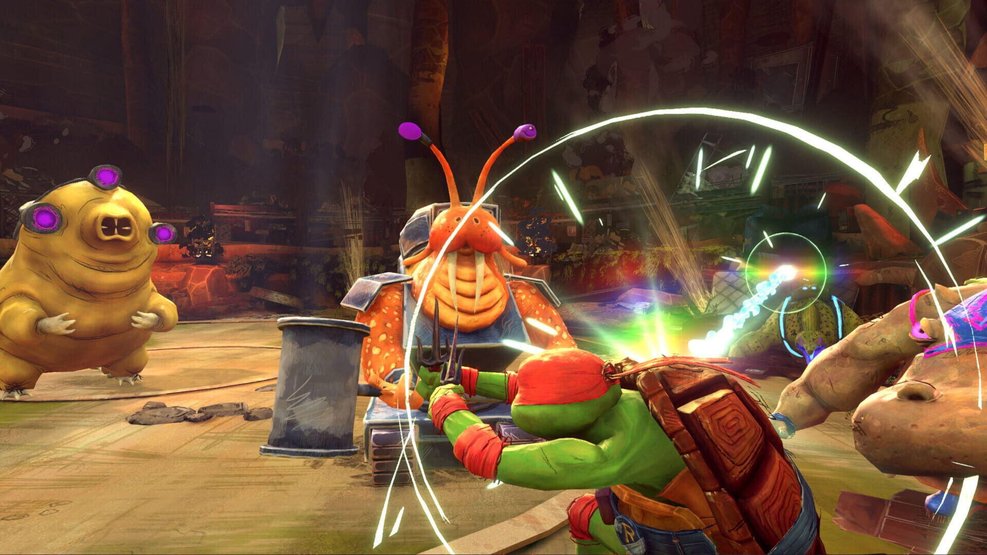 Foto do jogo Teenage Mutant Ninja Turtles: Mutants Unleashed - Fresh Meat Mission Pack