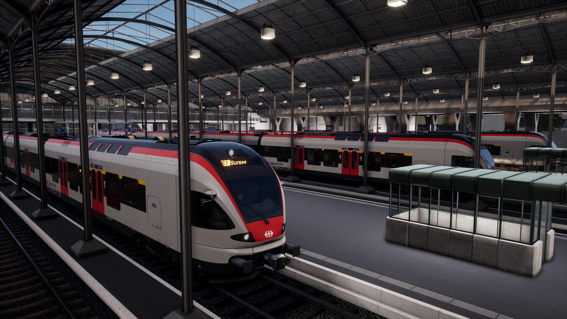Foto do jogo Train Sim World 5: S-Bahn Zentralschweiz: Luzern - Sursee Route Add-On
