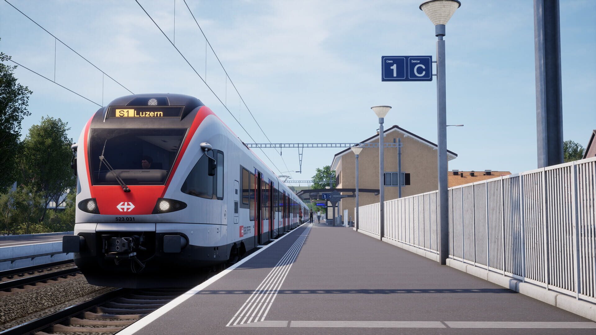 Foto do jogo Train Sim World 5: S-Bahn Zentralschweiz: Luzern - Sursee Route Add-On