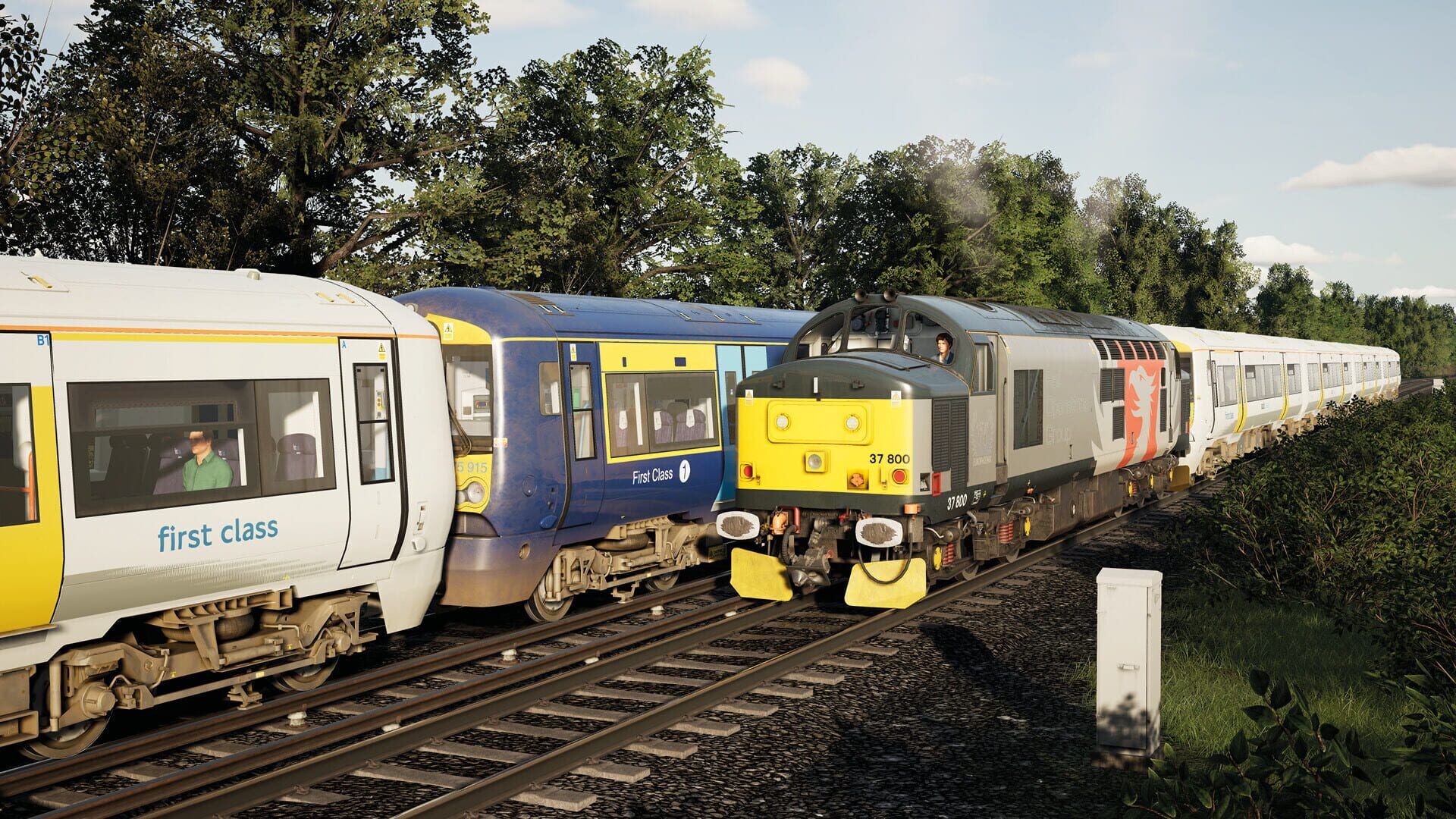 Foto do jogo Train Sim World 5: Rail Operations Group BR Class 37/7 Add-On