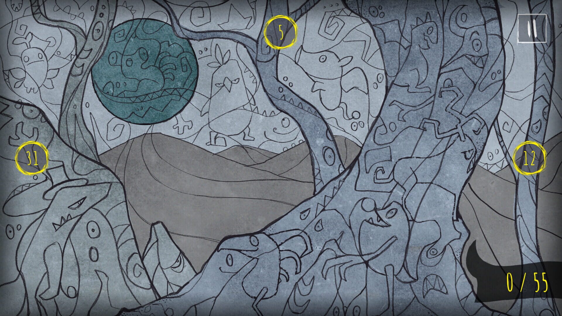Foto do jogo Hidden Monsters