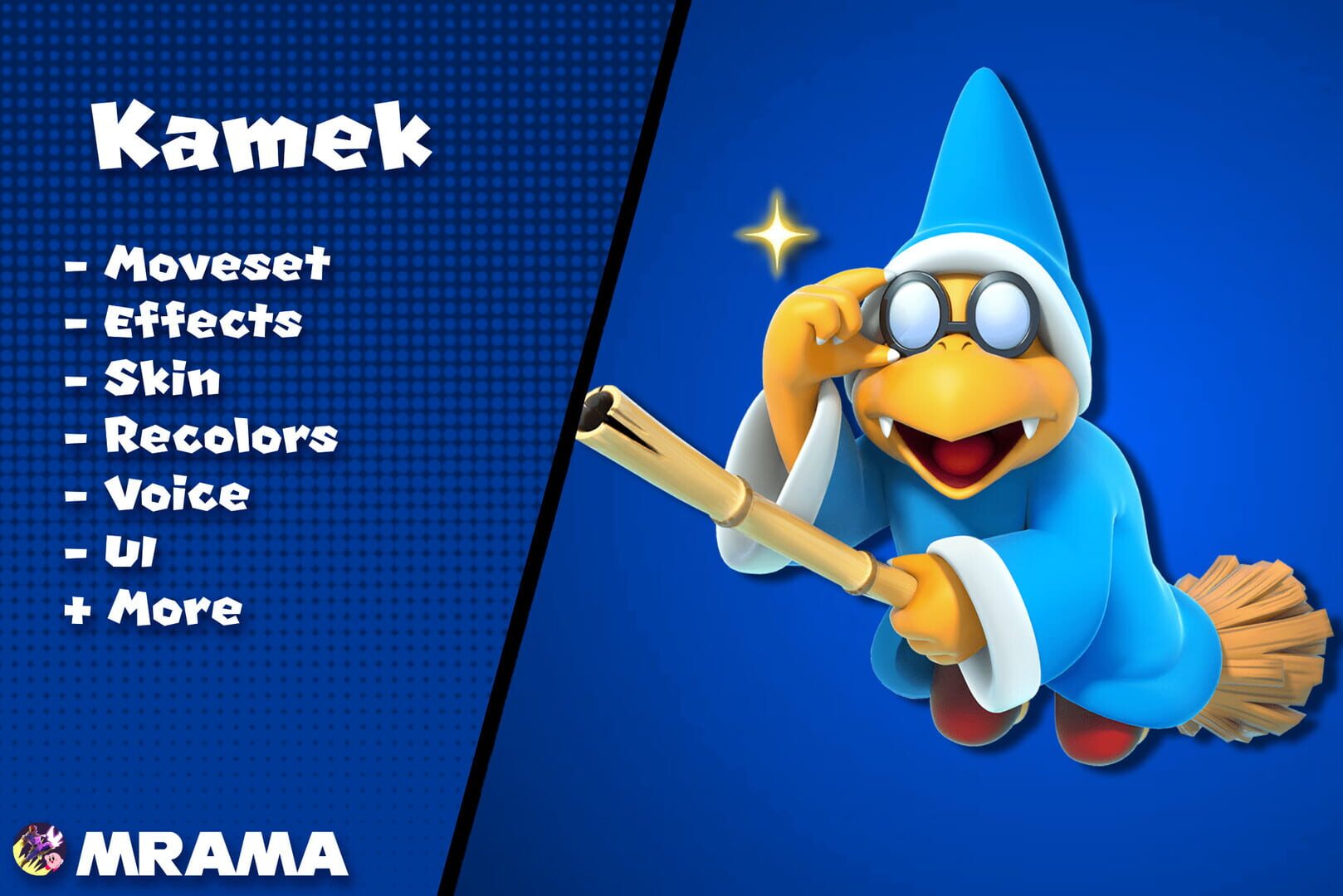 Foto do jogo Super Smash Bros. Ultimate: Kamek Moveset
