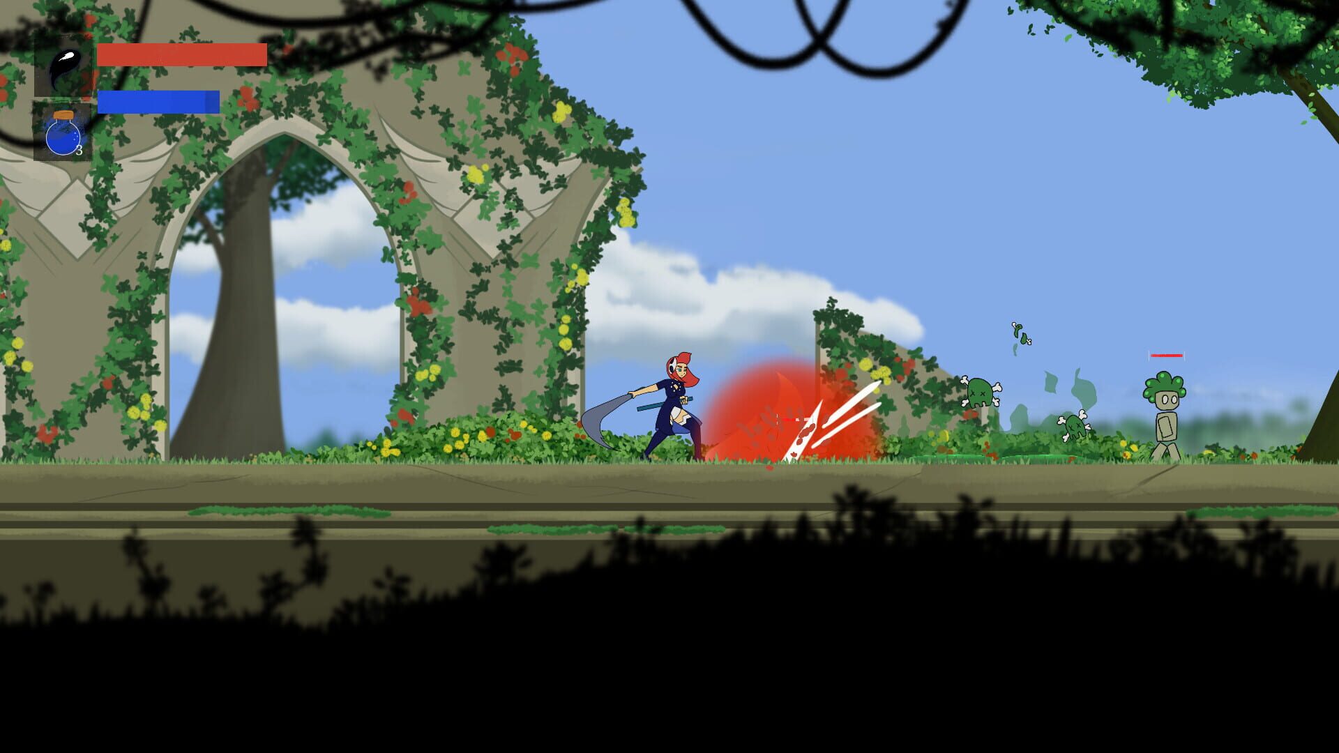 Foto do jogo White Flame Inna: Daughter of the Void