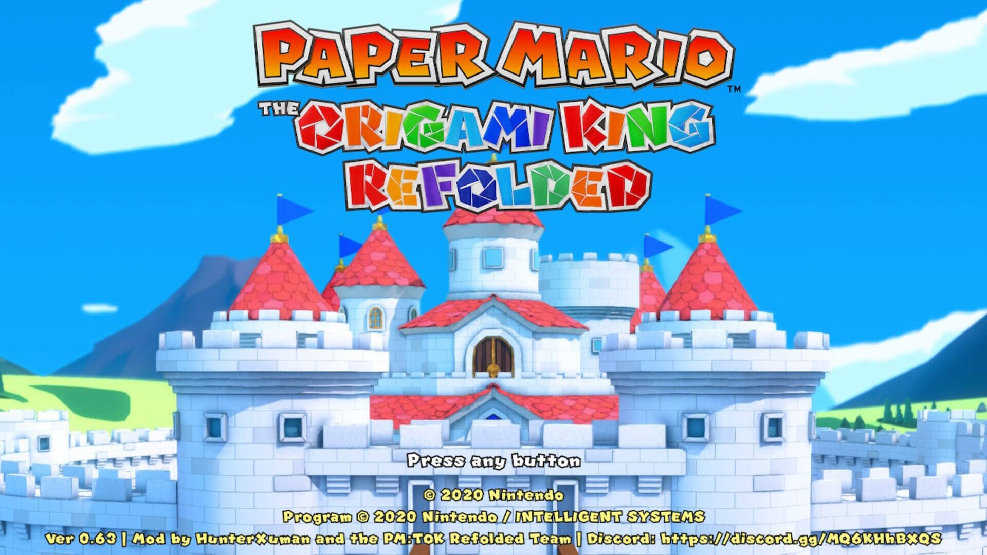 Foto do jogo Paper Mario: The Origami King Refolded
