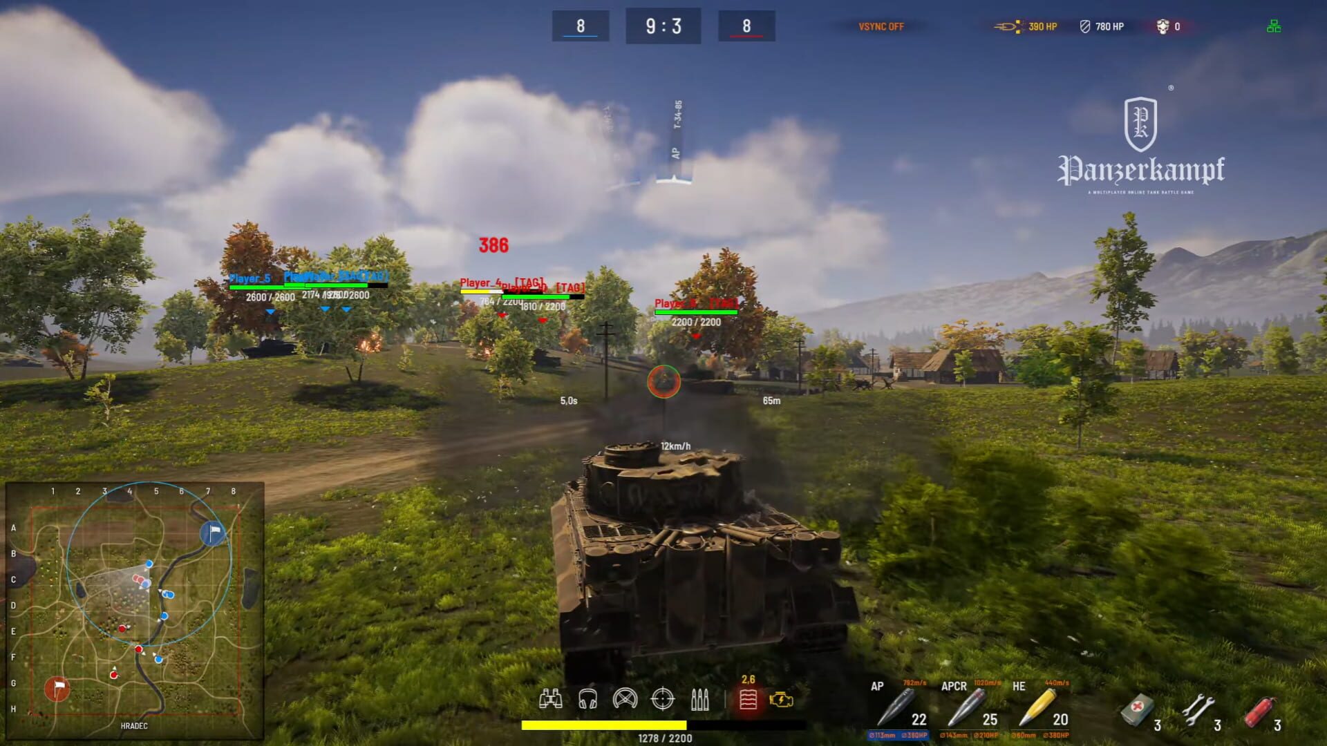 Foto do jogo Panzerkampf