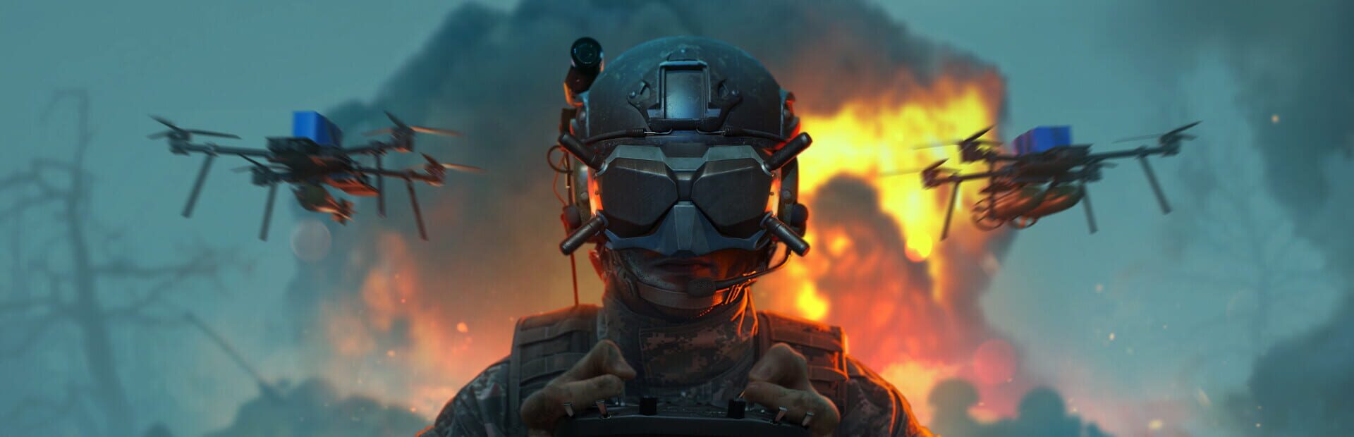 Foto do jogo Ukrainian Fight Drone Simulator