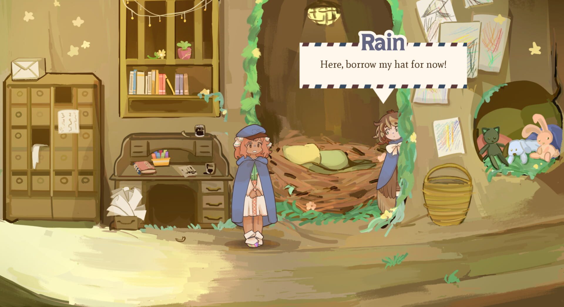 Foto do jogo Upwards, Rain! The Post Office of Farewells