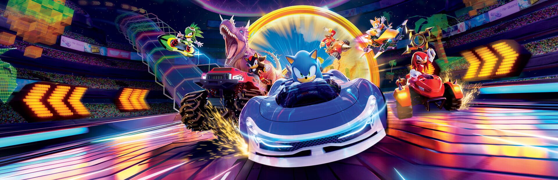 Foto do jogo Sonic Racing: CrossWorlds