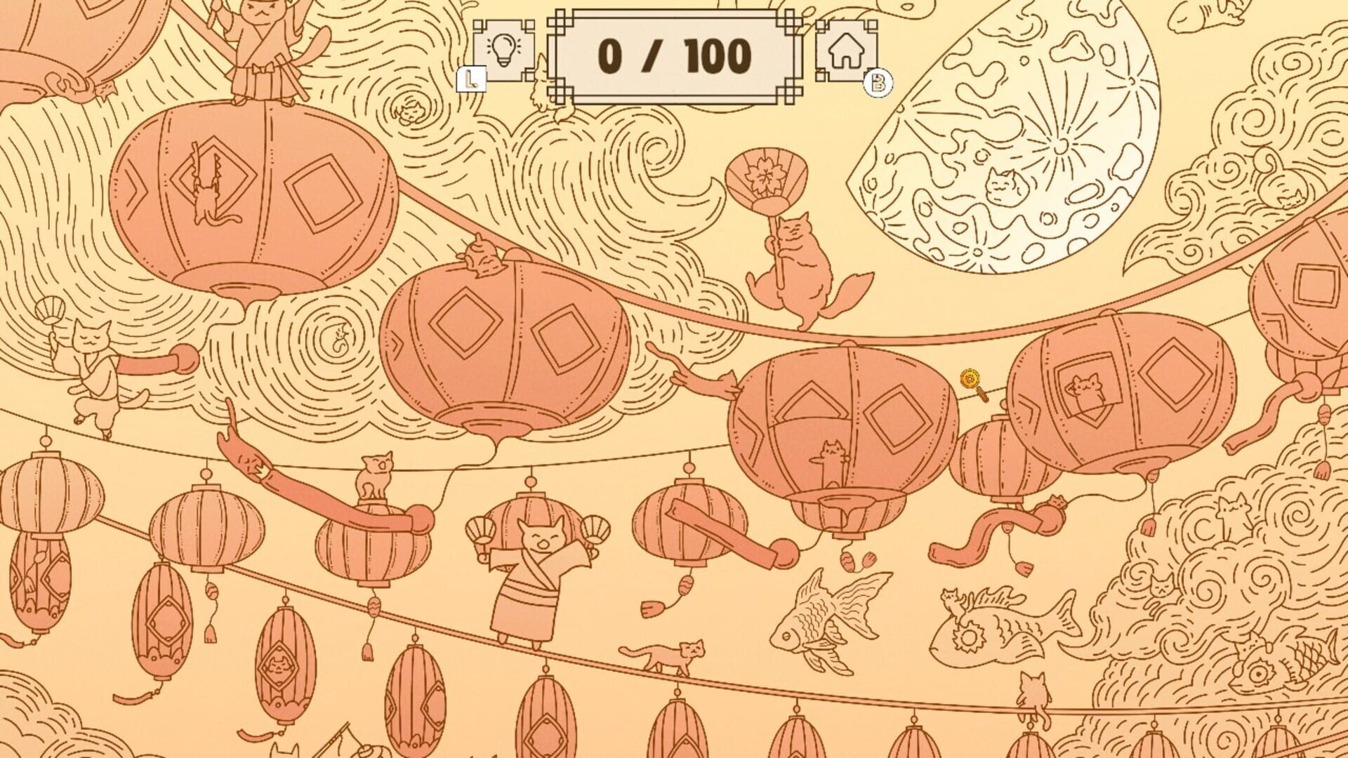 Foto do jogo Cats Visiting Lunar New Year