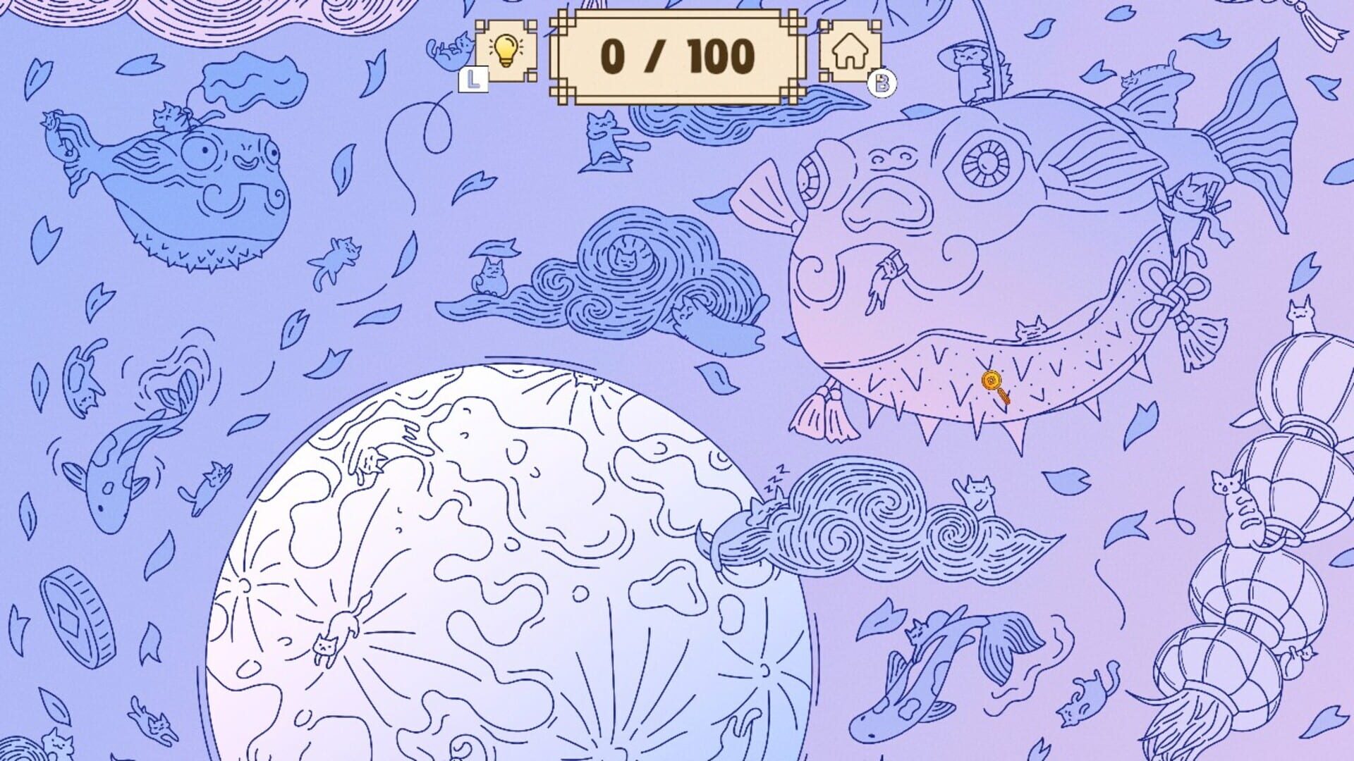 Foto do jogo Cats Visiting Lunar New Year