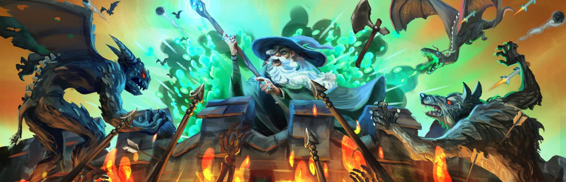 Foto do jogo Siegecaster