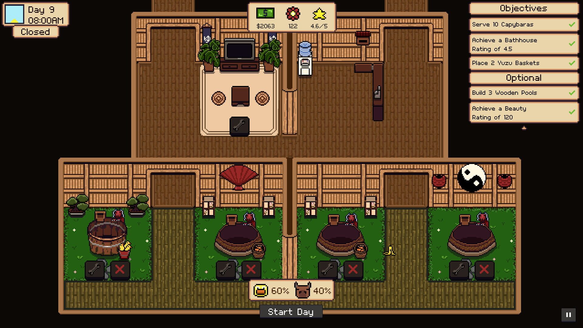 Foto do jogo Bathhouse Creatures