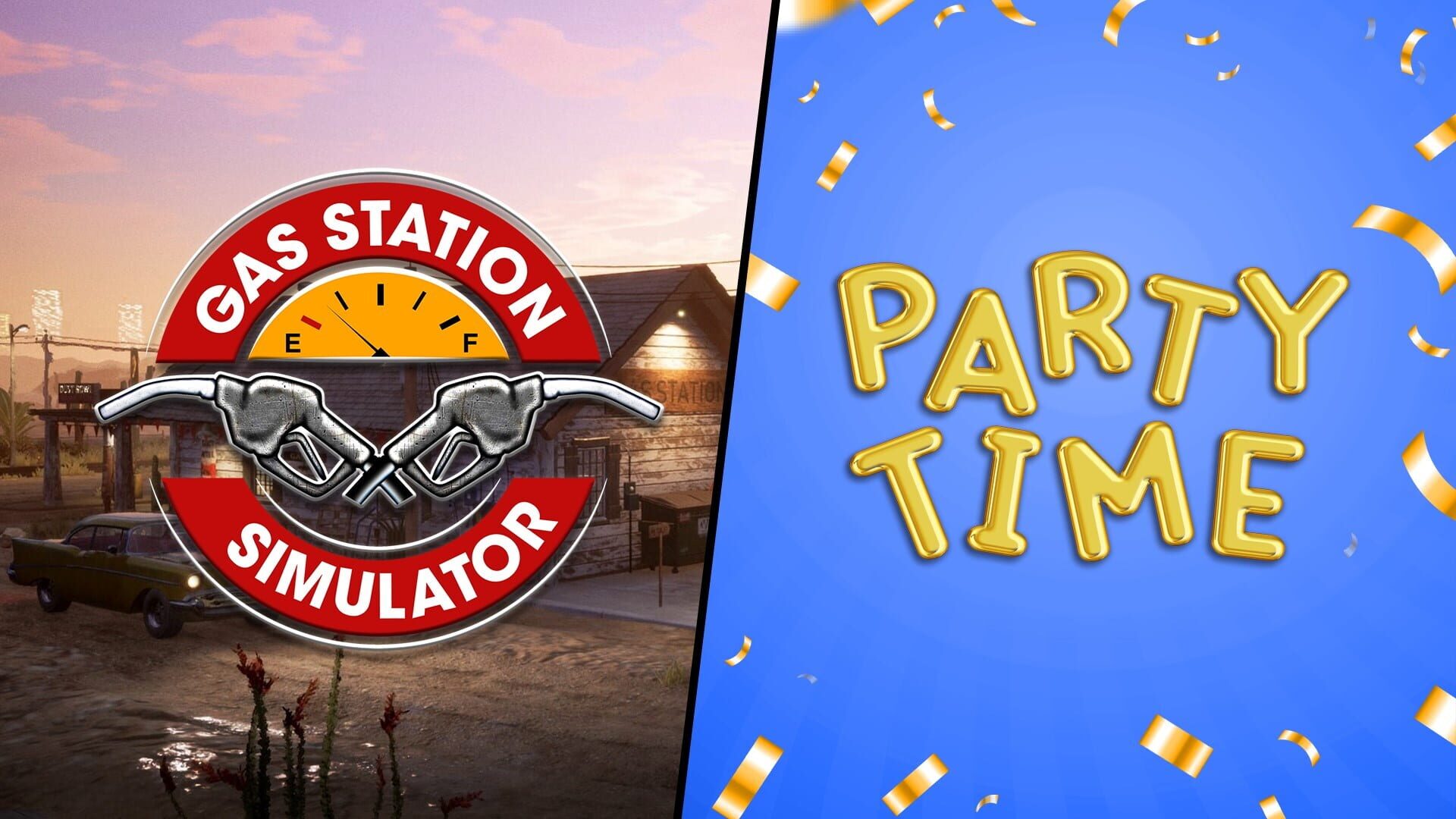 Foto do jogo Gas Station Simulator and Party Time DLC Bundle