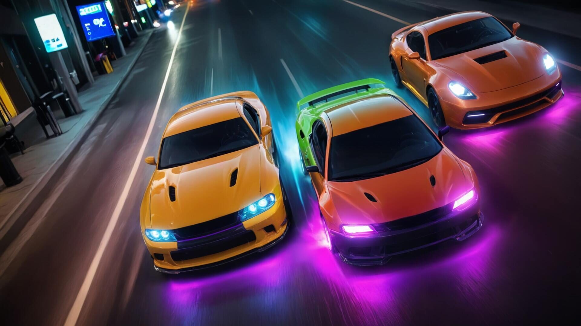 Foto do jogo Race Track Maniacs