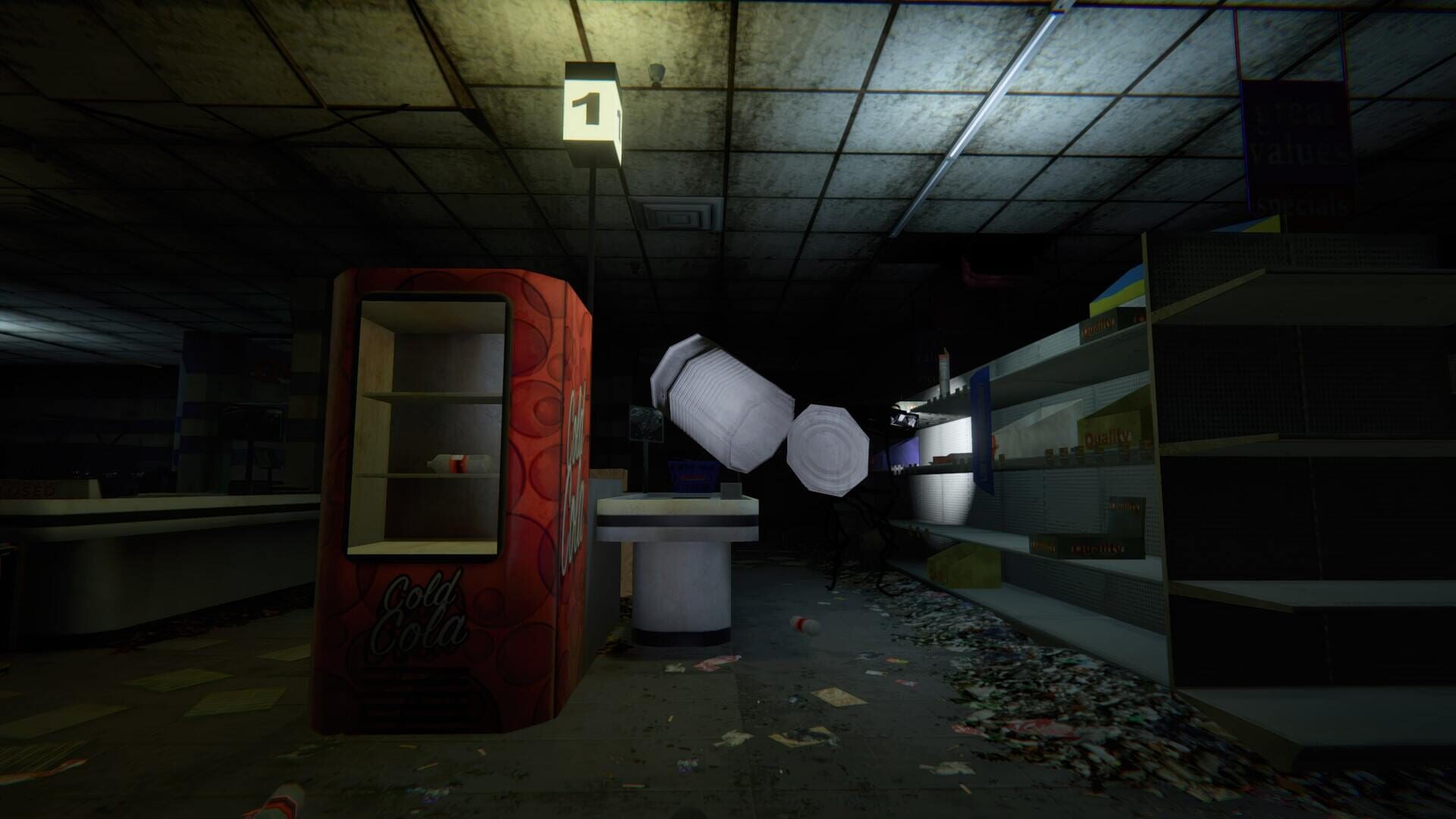 Foto do jogo Backrooms: Exit from Supermarket