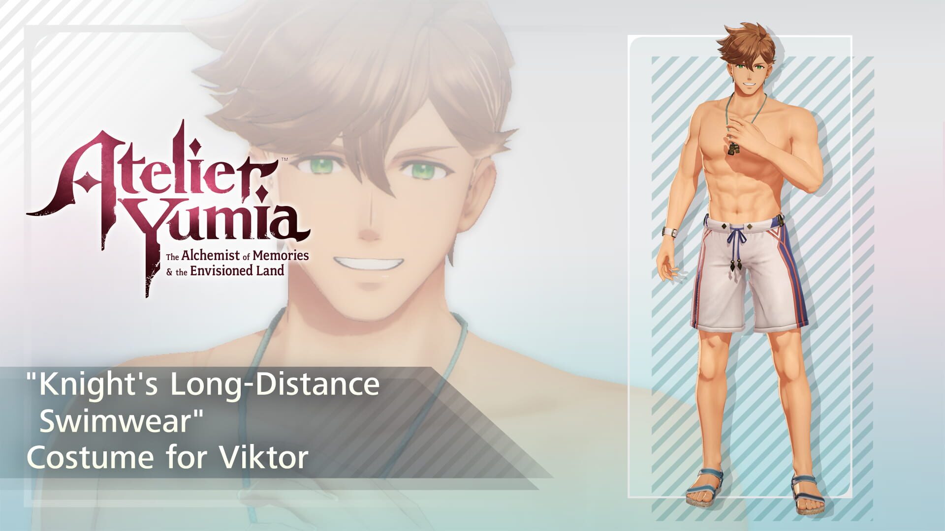 Foto do jogo Atelier Yumia: "Knight's Long-Distance Swimwear" Costume for Viktor