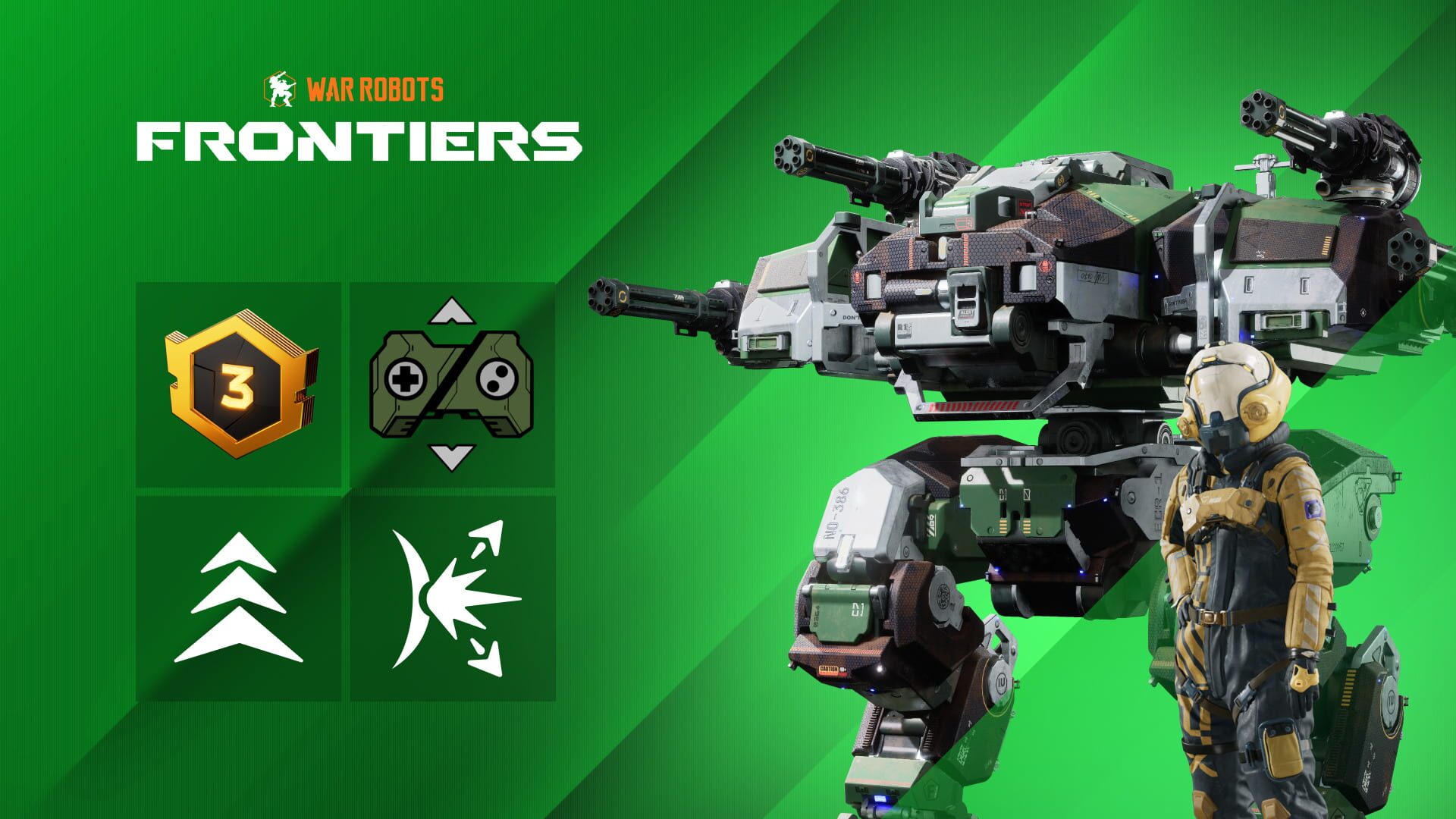 Foto do jogo War Robots: Frontiers - Lancelot Rising