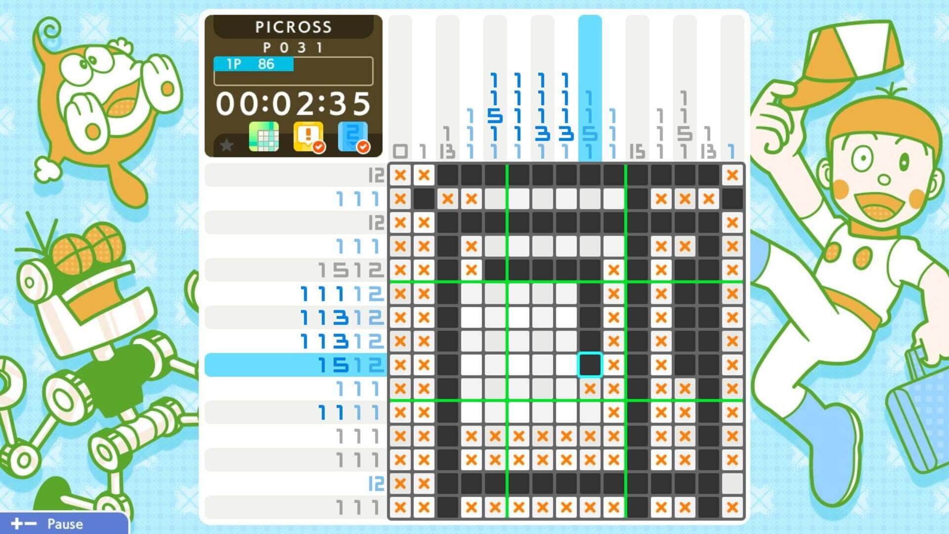 Foto do jogo Picross S Doraemon & F Characters Edition