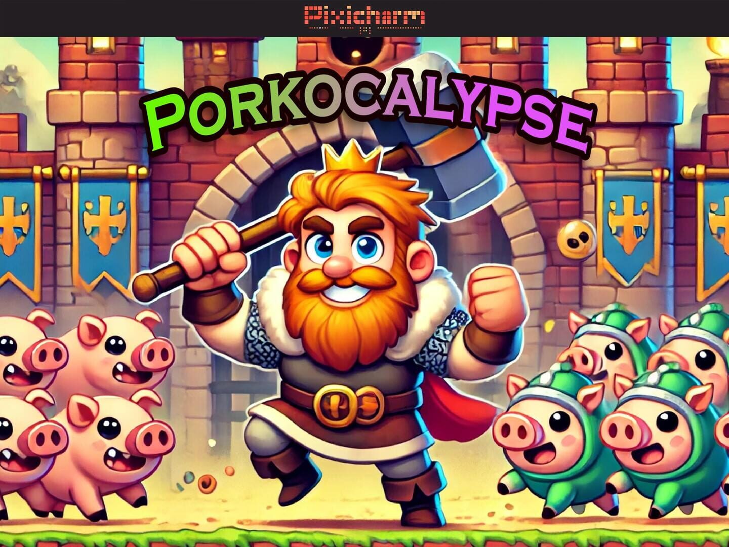 Foto do jogo Pixicharm: Porkocalypse