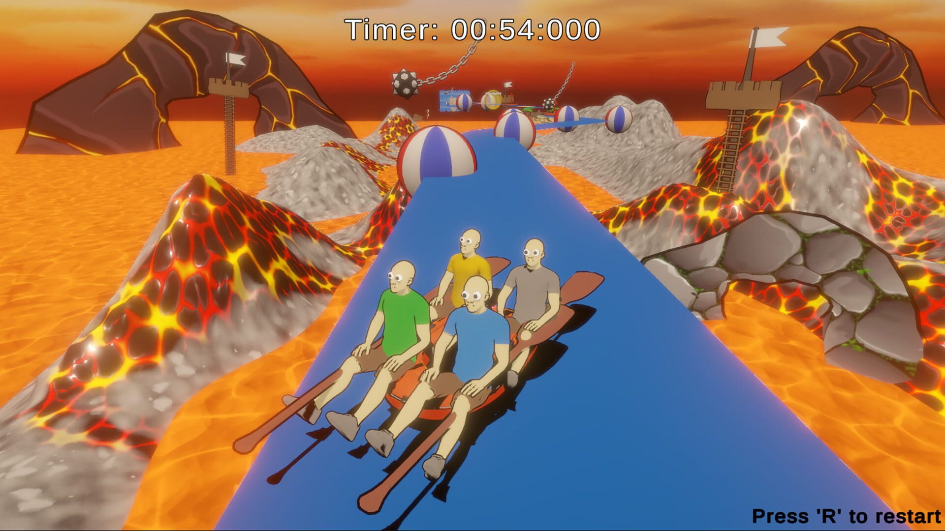 Foto do jogo Paddle Paddle Paddle