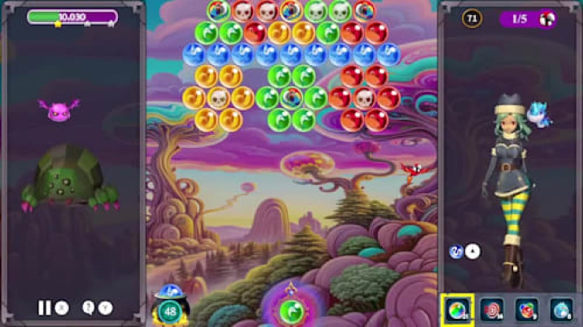 Foto do jogo Bubble Wizard Saga