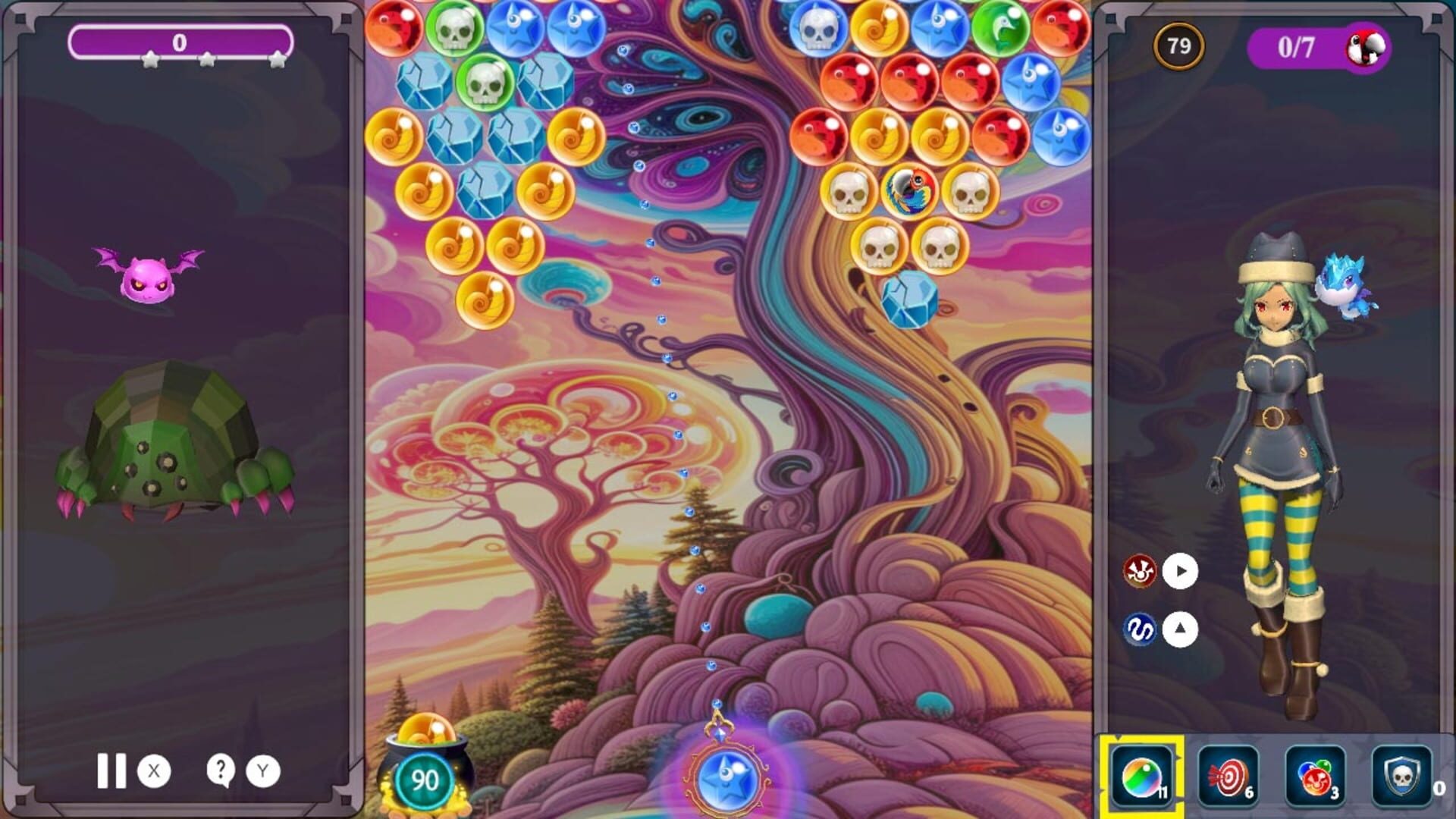 Foto do jogo Bubble Wizard Saga