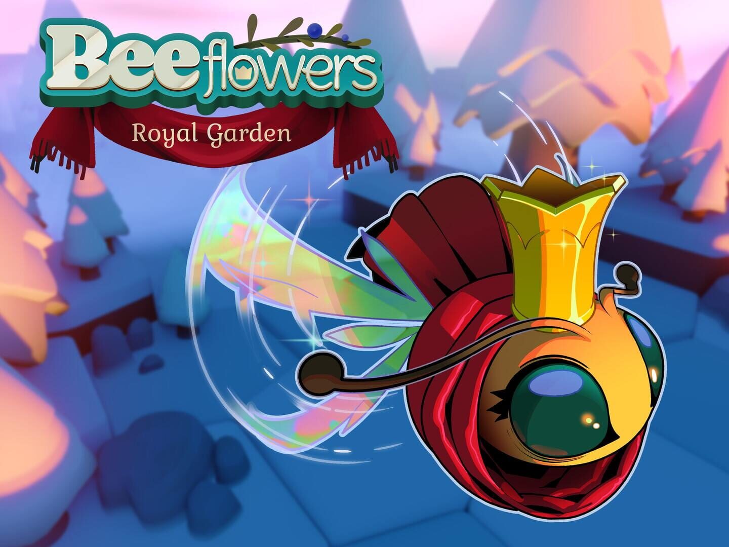 Foto do jogo Bee Flowers: Royal Garden