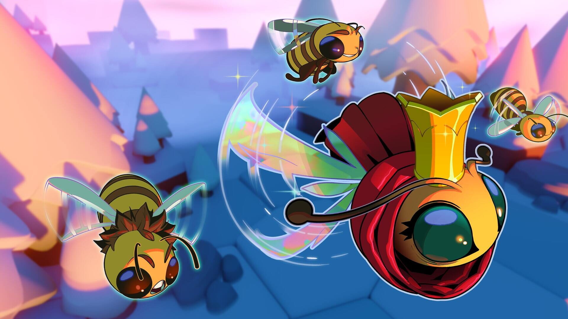 Foto do jogo Bee Flowers: Royal Garden