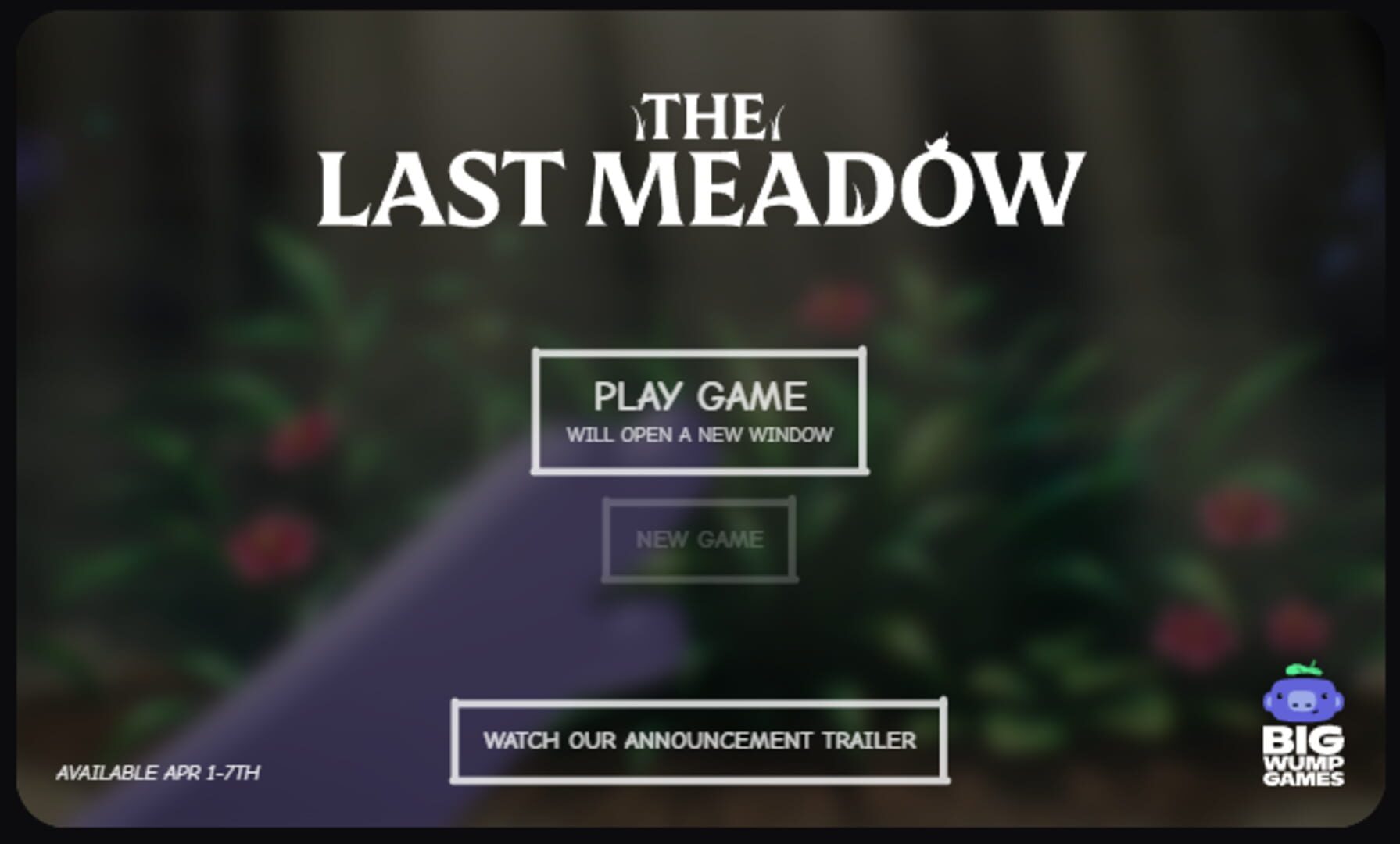 Foto do jogo The Last Meadow