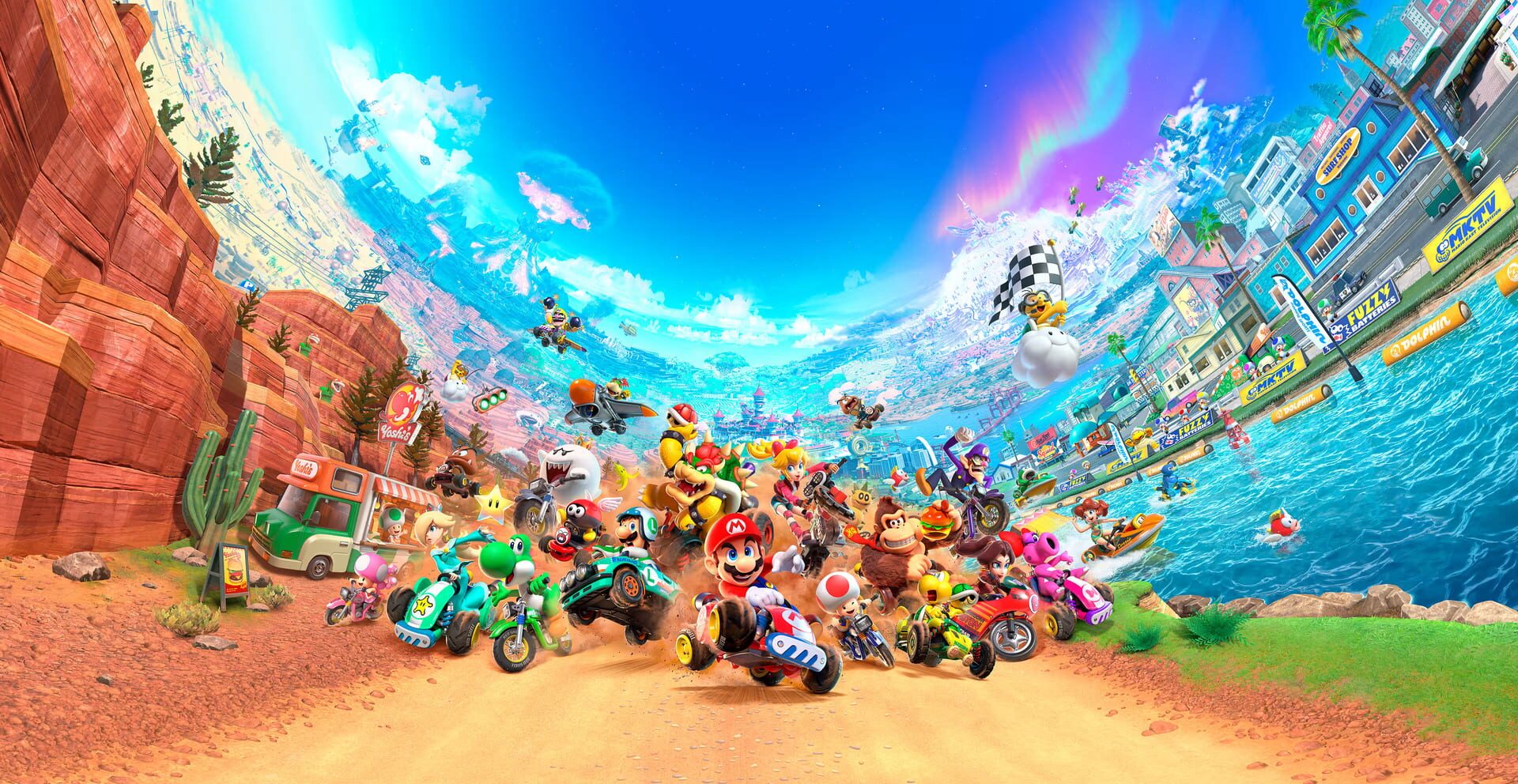 Foto do jogo Mario Kart World