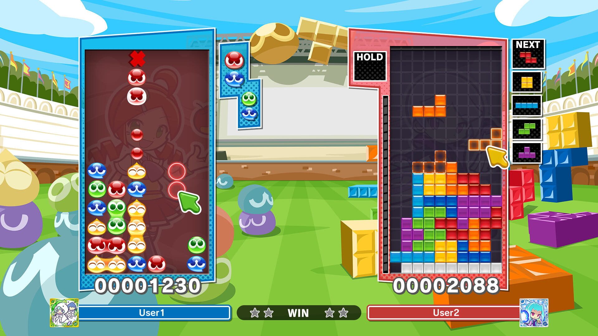 Foto do jogo Puyo Puyo Tetris 2S