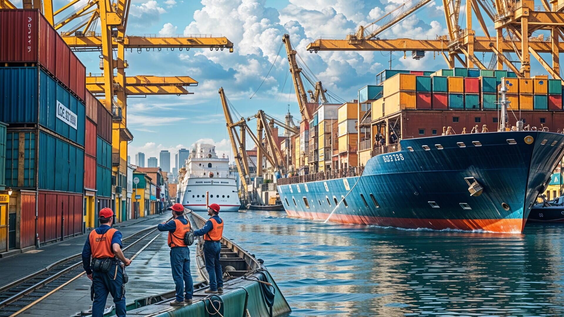 Foto do jogo Port Logistics Simulator: Dockside Harbor Handling