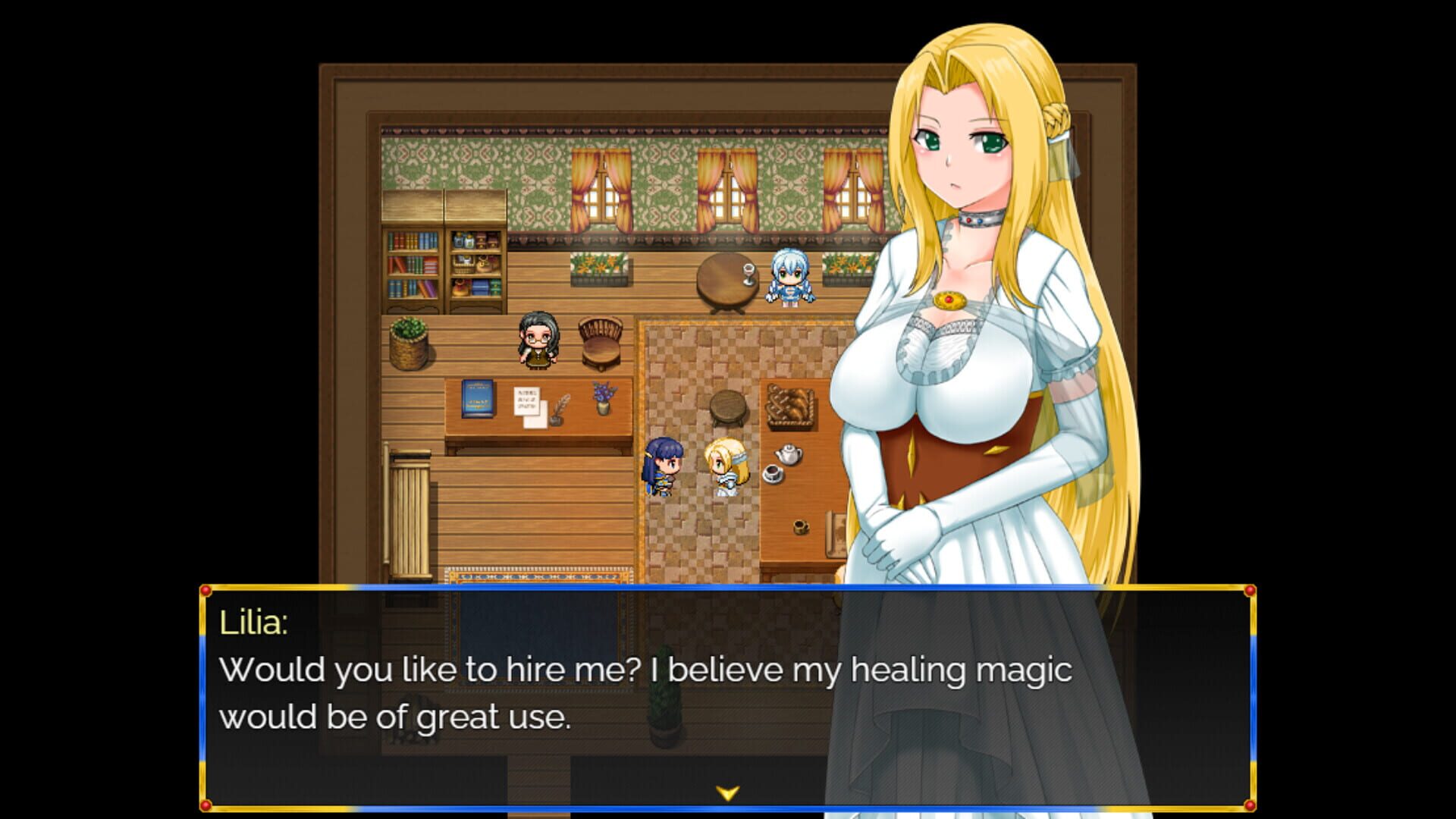 Foto do jogo Lady Knight Quest