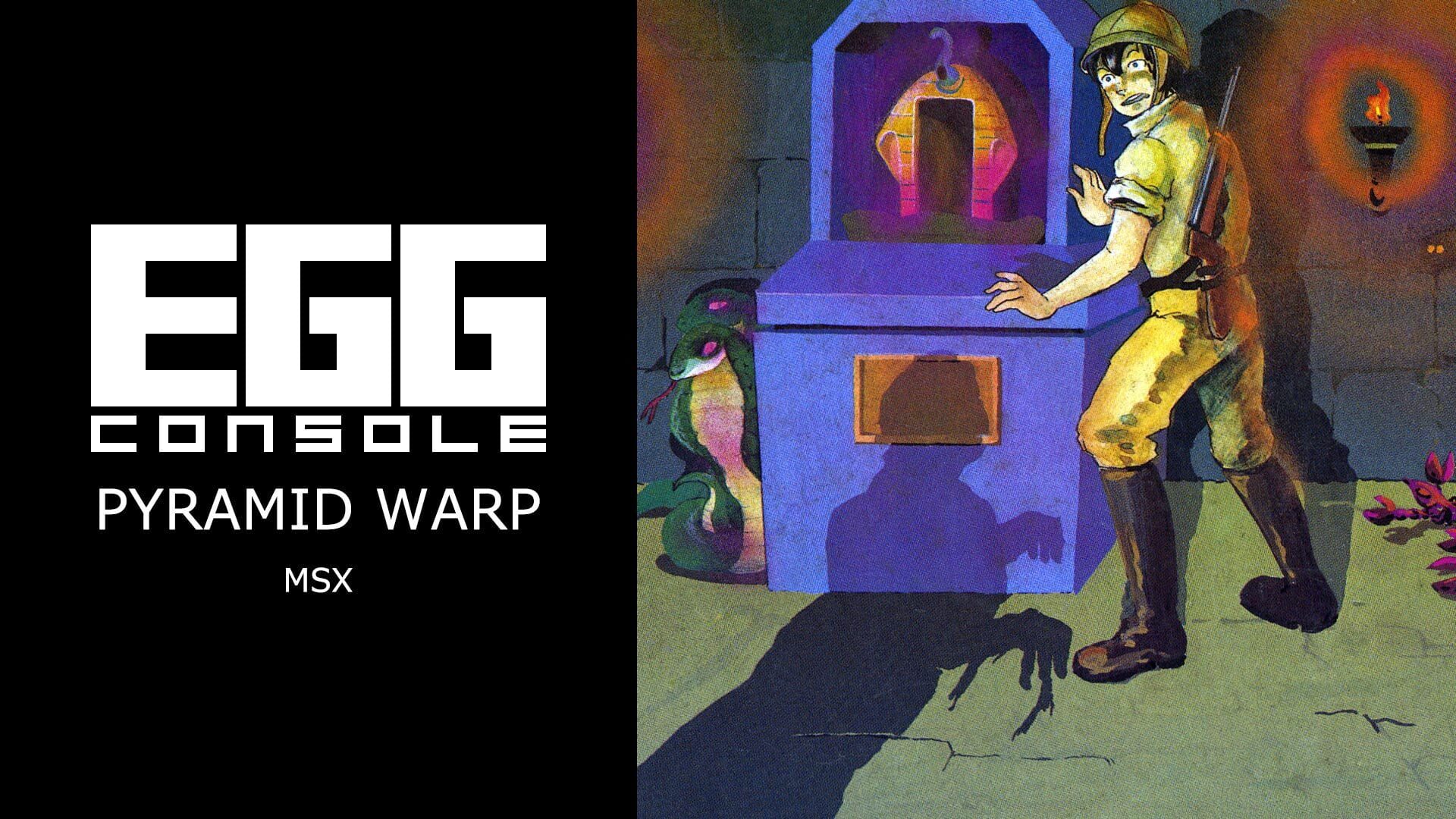 Foto do jogo Eggconsole Pyramid Warp MSX