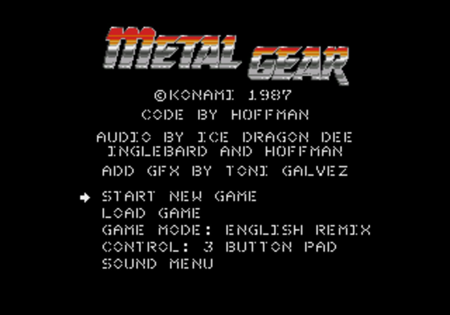 Foto do jogo Metal Gear