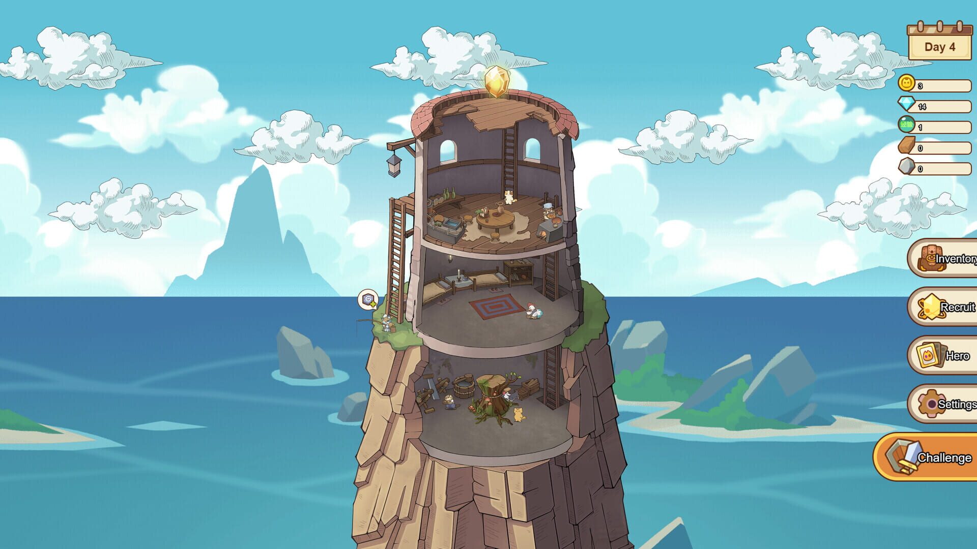 Foto do jogo Meow Tower: Doomsguard