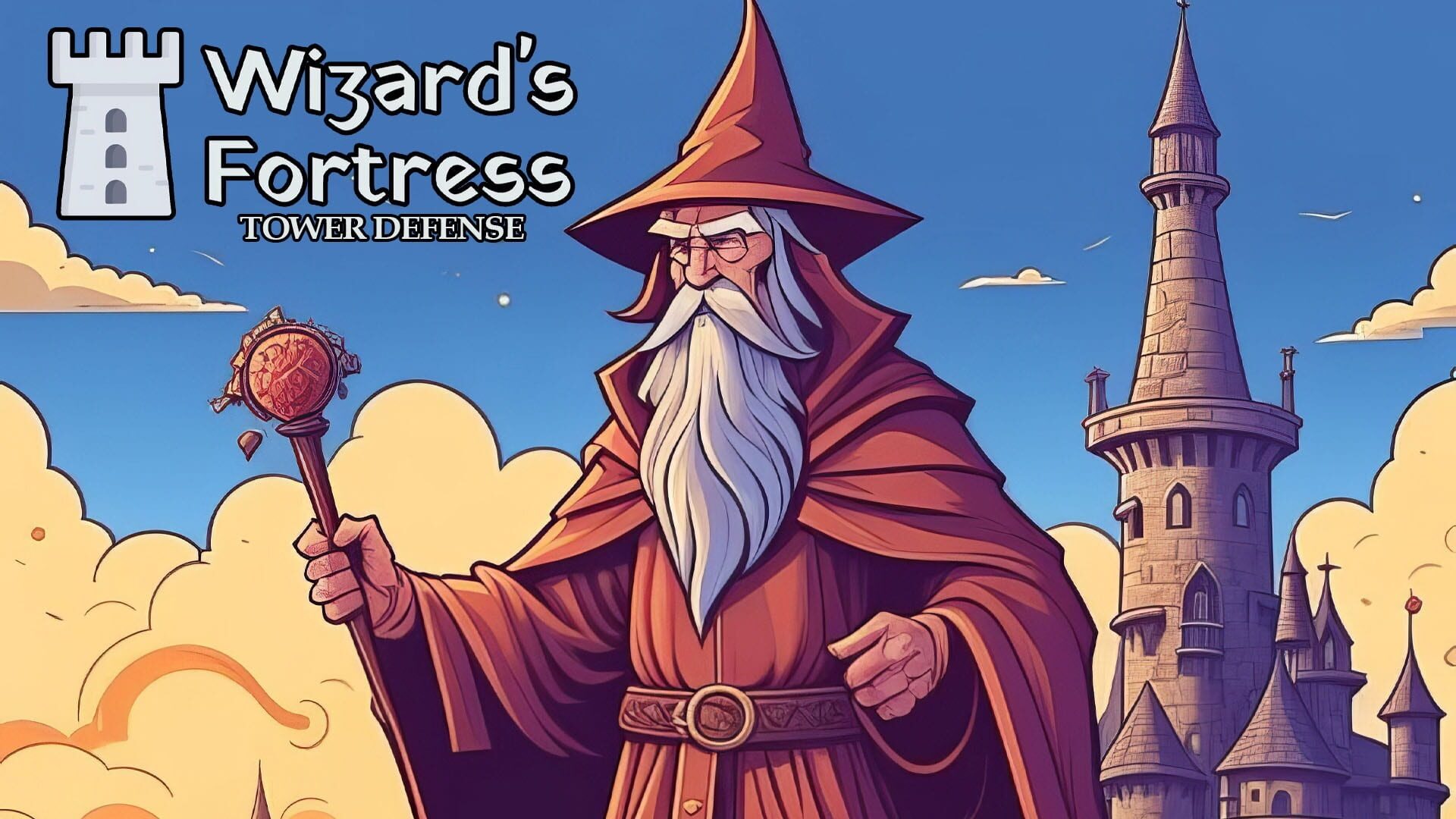 Foto do jogo Wizard's Fortress: Tower Defense