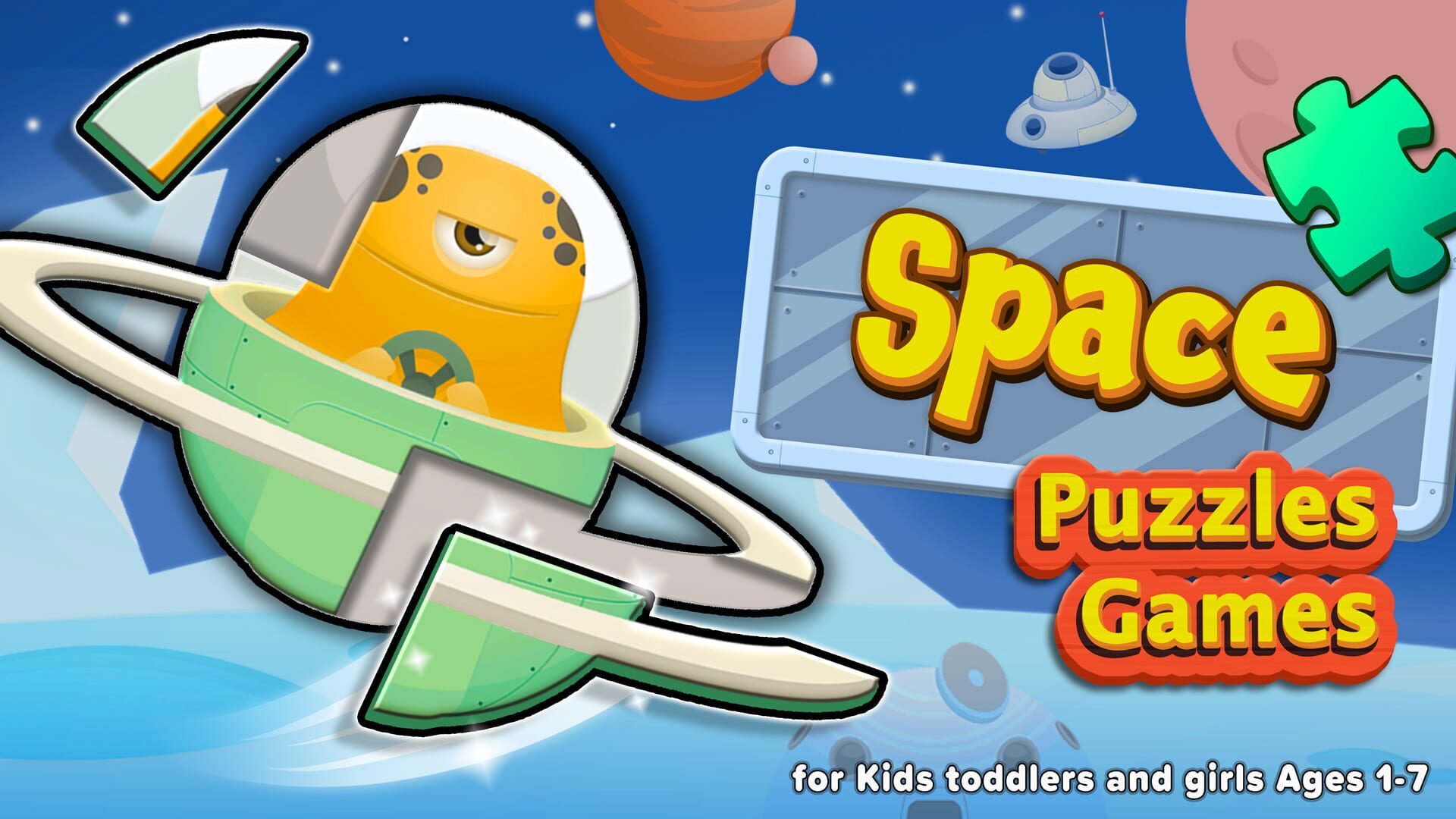 Foto do jogo Puzzles & Colors: Games for Kids - Space