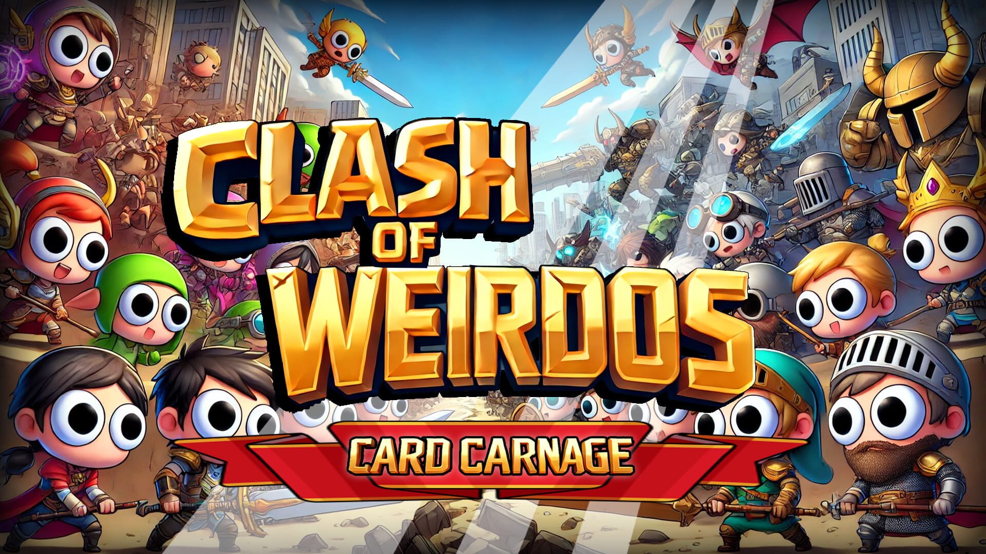 Foto do jogo Clash of Weirdos: Card Carnage