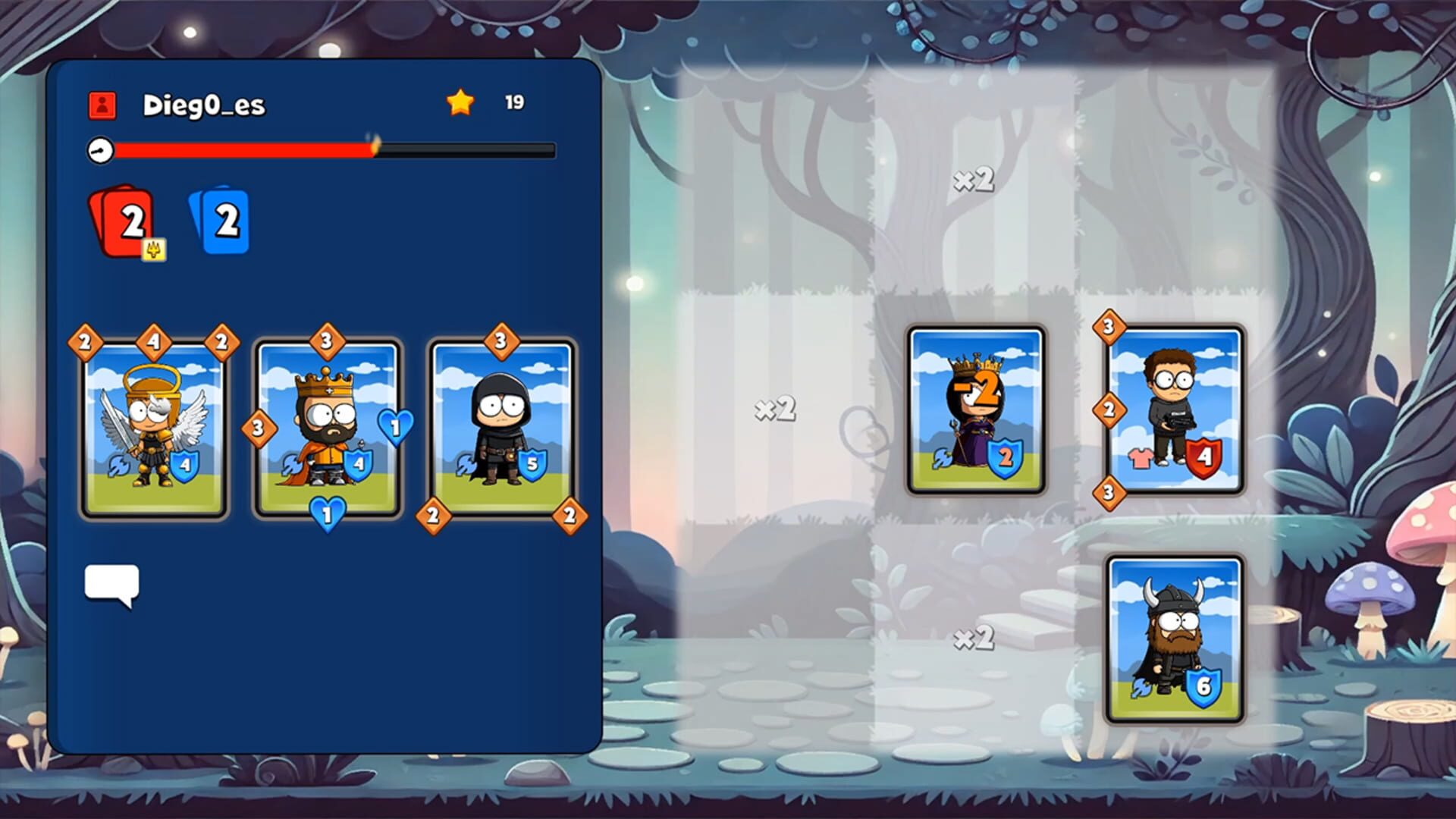 Foto do jogo Clash of Weirdos: Card Carnage