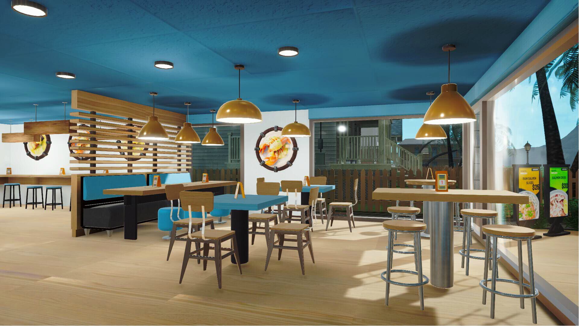 Foto do jogo Coastal Kitchen Simulator
