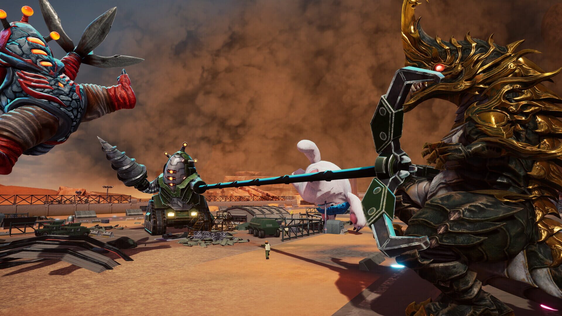 Foto do jogo GigaBash: MechaJuras