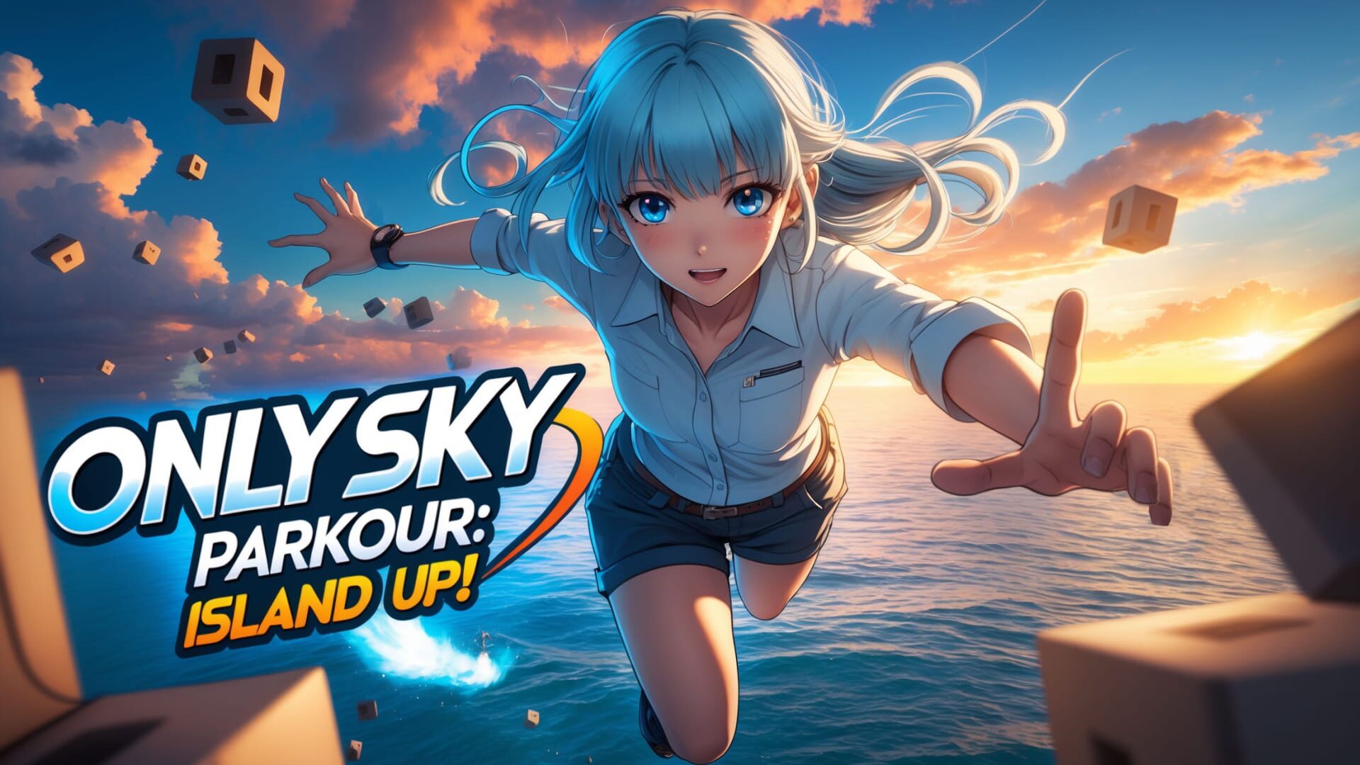 Foto do jogo Only Sky Parkour: Island Up!