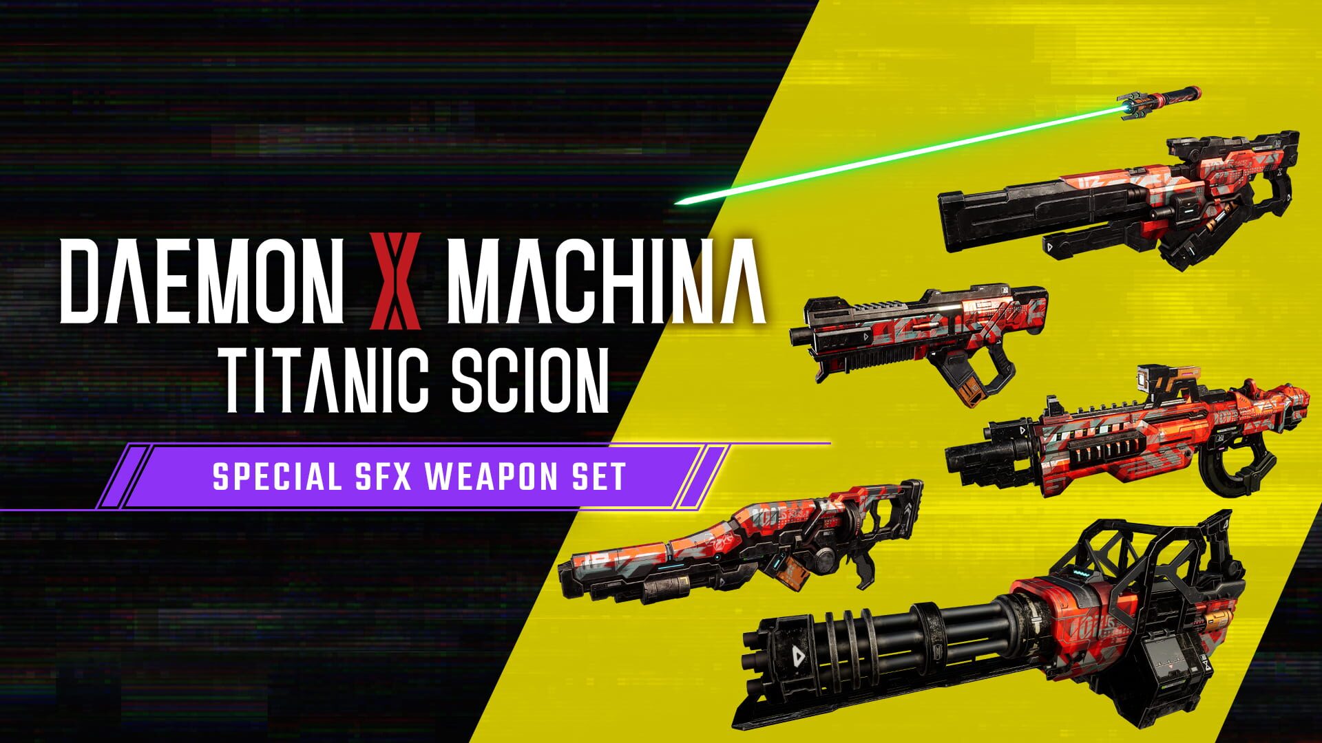 Foto do jogo Daemon x Machina: Titanic Scion - Special SFX Weapon Set